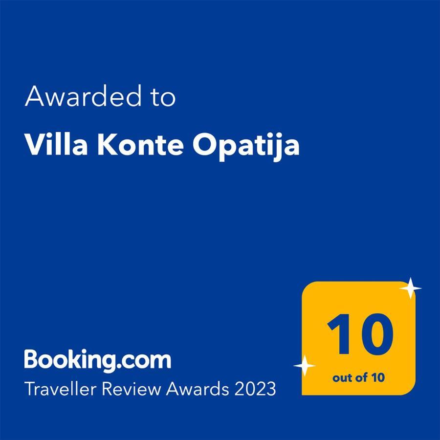 Villa Konte Opatija Donji Rukavac Exteriör bild